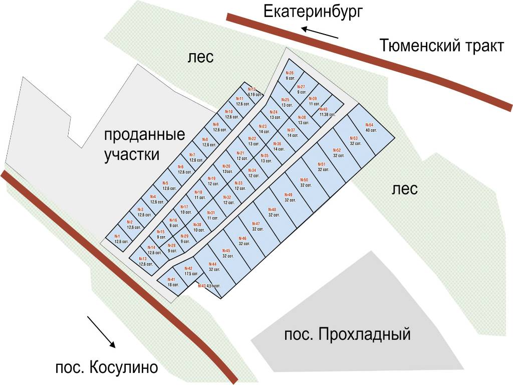 Поселок прохладный свердловская область карта