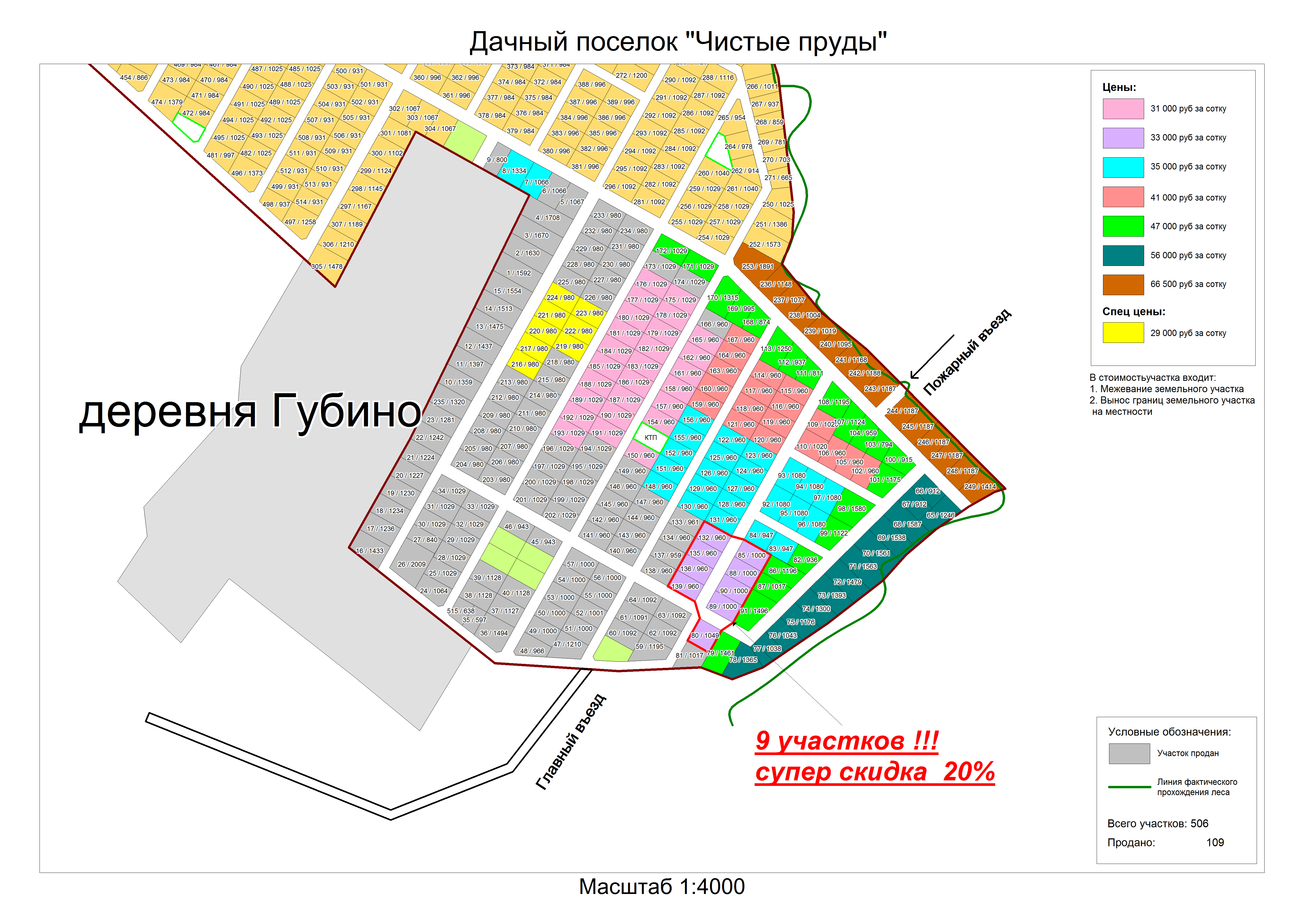 Клин чистые пруды карта